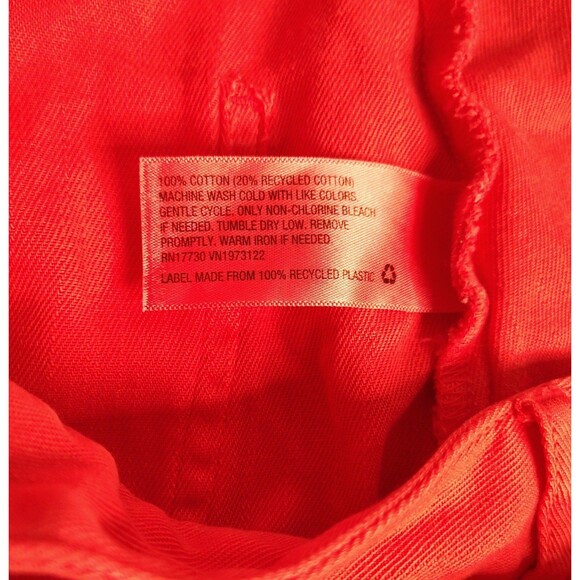 Universal Thread High Rise Utility Shorts Red 6 - Picture 5 of 6